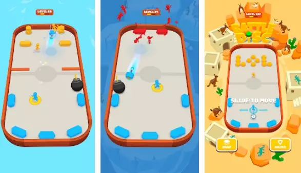 Gameplay screenshot from battle disc for Android