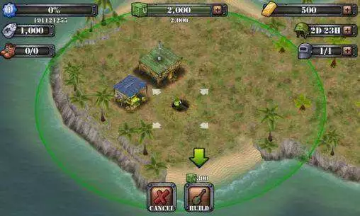 Gameplay screenshot of Battle Islands MOD APK on Android