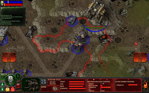 Gameplay screenshot from battle of tallarn for Android