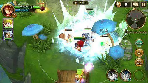 Gameplay screenshot from battle tales for Android