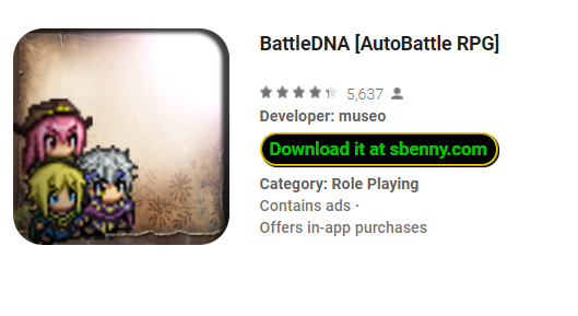 battledna autobattle rpg