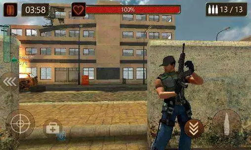 Gameplay screenshot from battlefield frontline city for Android