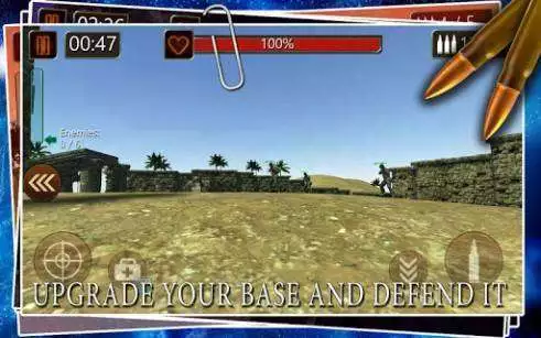 Gameplay screenshot of Battlefield Frontline: Hunter MOD APK on Android