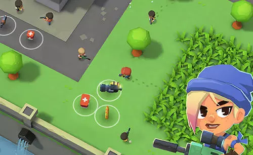 Gameplay screenshot from battlelands royale for Android