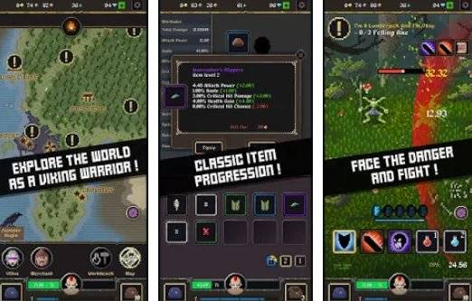 Gameplay screenshot from battleslain goblins idle rpg for Android