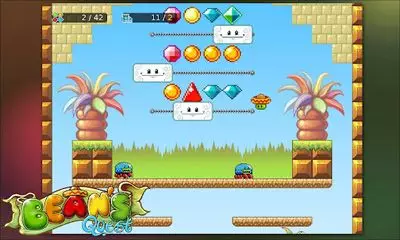 Gameplay screenshot from bean s quest for Android