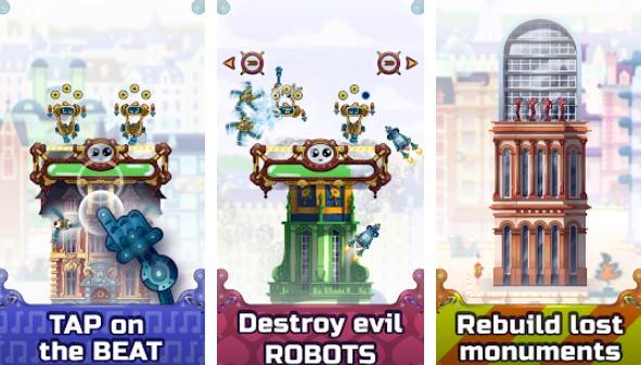 Gameplay screenshot from beat workers for Android