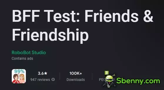bff test friends and friendship