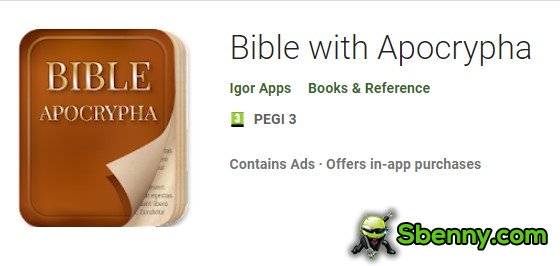bible with apocrypha