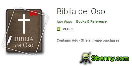 biblia del oso