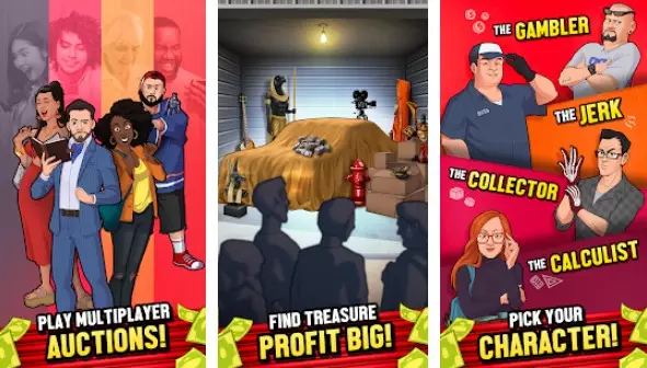 Gameplay screenshot from bid wars stars multiplayer auction battles for Android