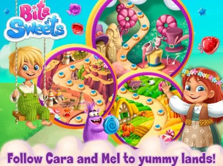 bits of sweets match 3 puzzle
