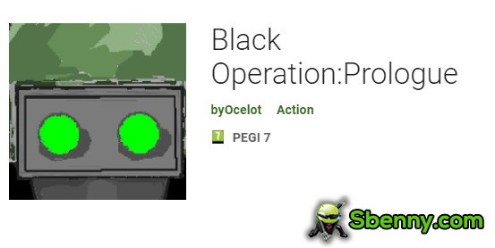 schwarzer Operationsprolog