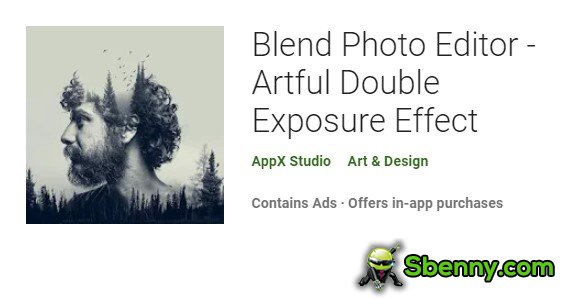 blend photo editor artful double exposure effect