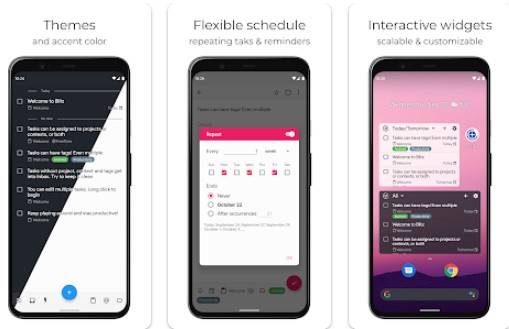 Gameplay screenshot from blitz do tasks reminders todo for Android