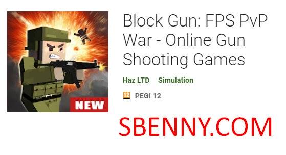  Block Gun: FPS PvP War - Online Gun Shooting Games