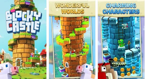  Blocky Castle
