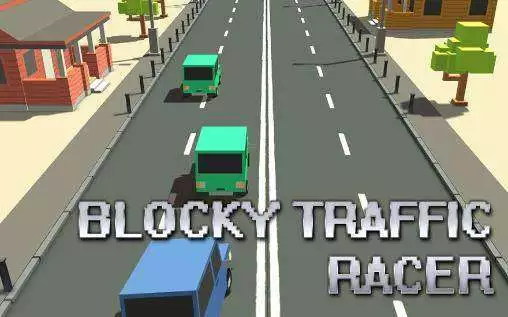 blocky traffic racer