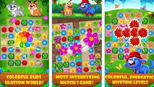 Gameplay screenshot from blossom king for Android