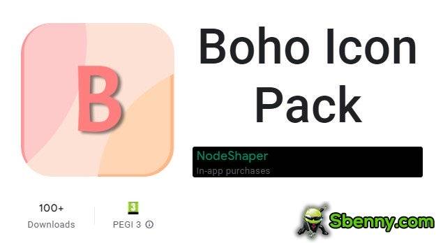  Boho Icon Pack