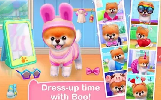 Gameplay screenshot from boo the world s cutest dog for Android