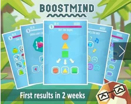 Gameplay screenshot from boostmind brain training for Android