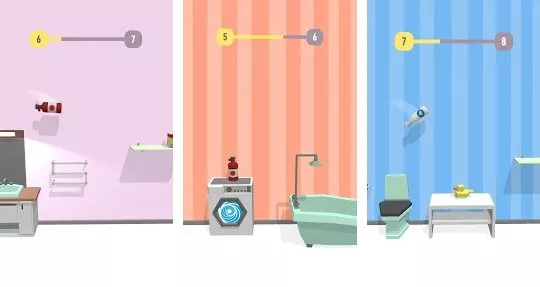 Gameplay screenshot from bottle jump 3d for Android
