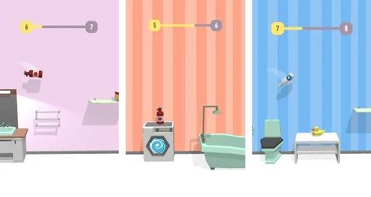 Gameplay screenshot from bottle jump 3d for Android