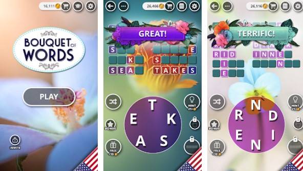  Bouquet of Words - Word game