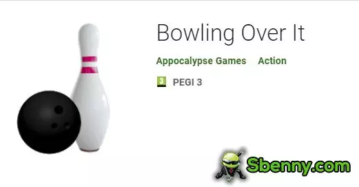 bowling over it