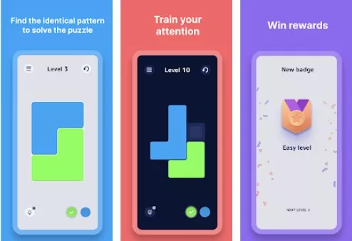 Gameplay screenshot from brain bricks puzzle for Android