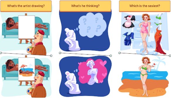 Gameplay screenshot from brain riddle tricky puzzles for Android