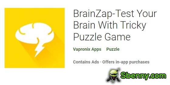 brainzap test your brain with tricky puzzle game