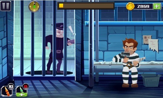 Gameplay screenshot from break the prison for Android