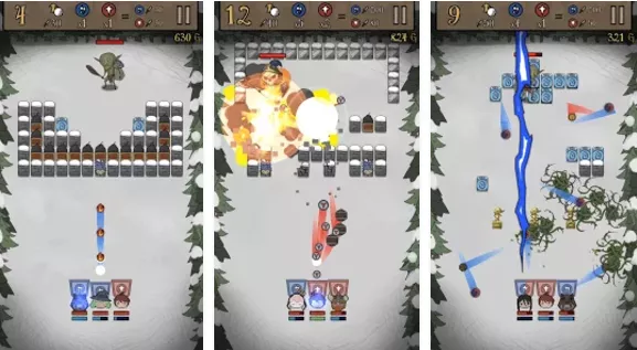 Gameplay screenshot from brick slayers for Android