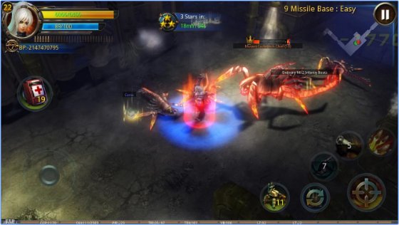 Gameplay screenshot from broken Dawn II for Android