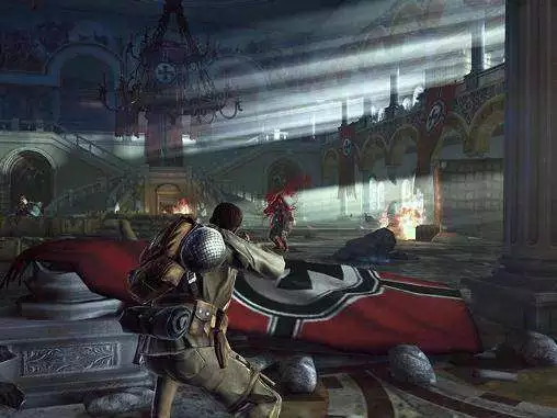 Gameplay screenshot of Brothers in Arms 3 MOD APK on Android