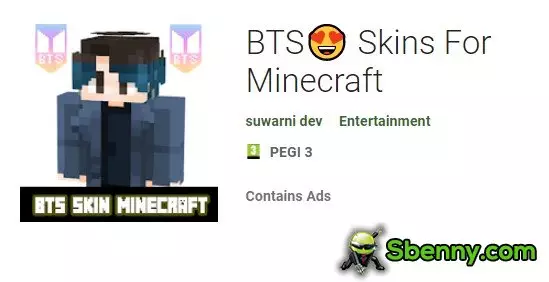 bts skins for minecraft