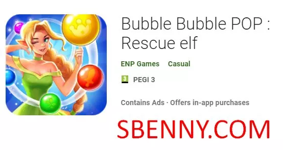  Bubble Bubble POP : Rescue elf