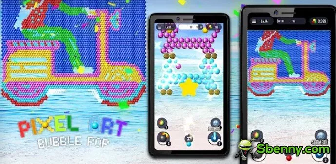  Bubble Pop - Pixel Art Blast