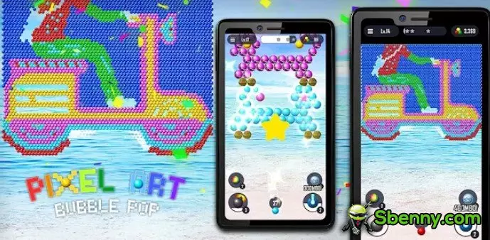  Bubble Pop - Pixel Art Blast