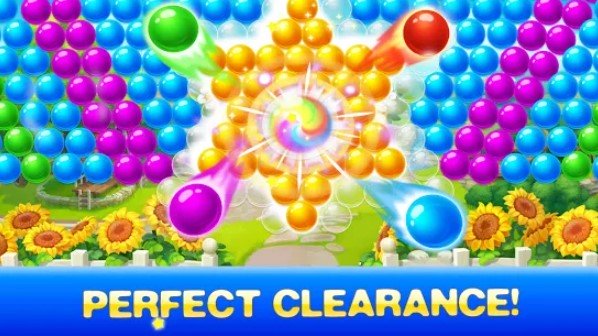 Gameplay screenshot from bubble shooter 2021 pro for Android