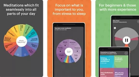 Gameplay screenshot from buddhify mindfulness meditat for Android