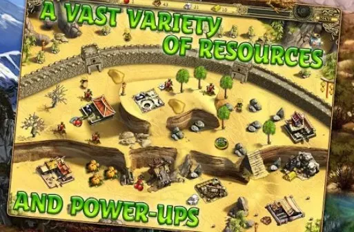 Gameplay screenshot from building the china wall for Android