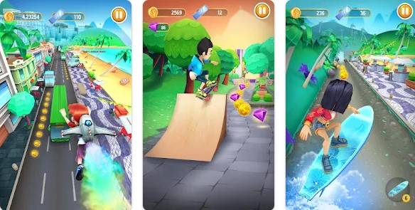 Gameplay screenshot from bus rush 2 for Android