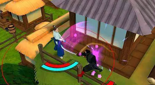 Gameplay screenshot from bushido saga for Android