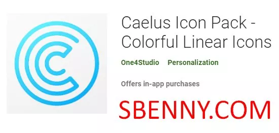  Caelus Icon Pack - Colorful Linear Icons