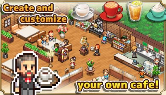 Gameplay screenshot from cafe master story for Android
