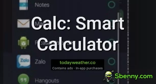  Calc: Smart Calculator