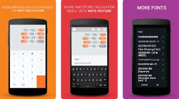Gameplay screenshot from calc smart calculator for Android